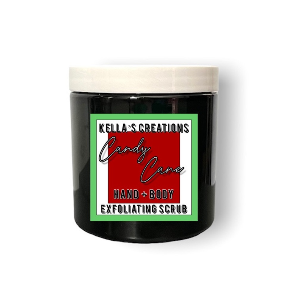 8oz Candy Cane Hand scrub